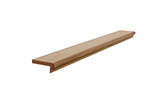 Walnut NuStair&reg; Landing Tread Nosing