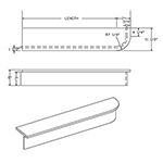 African Mahogany 8040 Quarter-Circle Starting Step & Riser