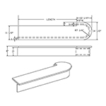 Alder 8310 Bullnose Starting Step & Riser