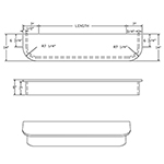 Walnut 8460 Double-End Quarter-Circle Starting Step & Riser