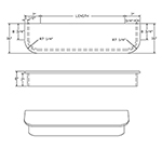 Hickory 8660 Double-End Quarter-Circle Starting Step & Riser