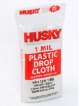 Husky Plastic Drop Cloth