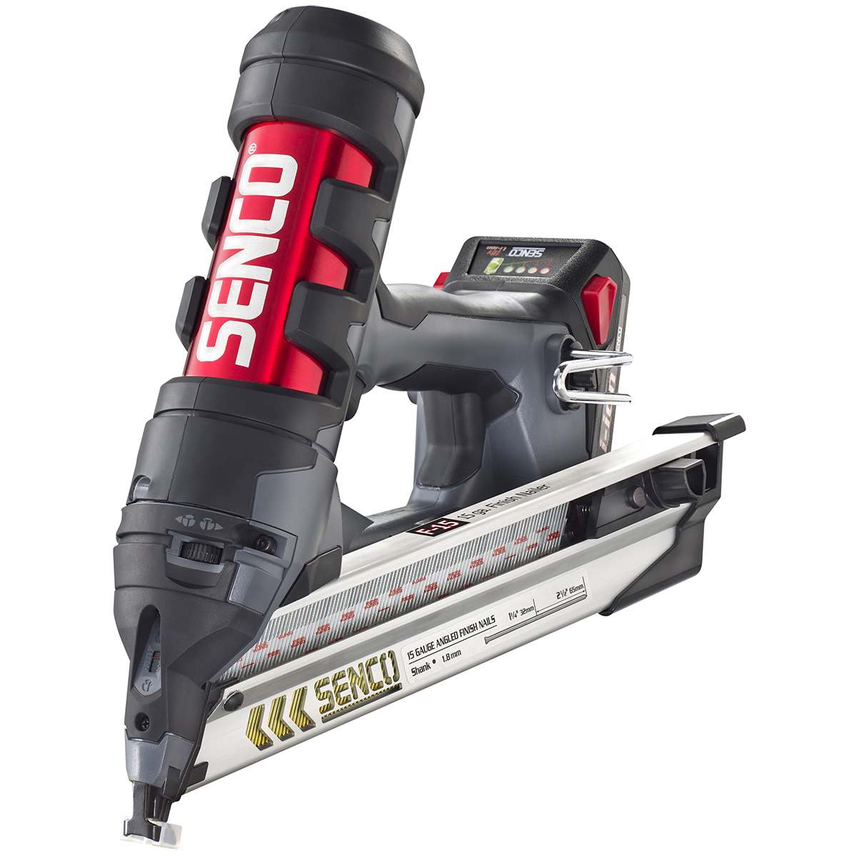 Senco Fusion F15 15 Gauge 21/2" Cordless 34 Degree Angled Finish Nailer