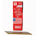 Senco 2-1/2" 15 Gauge 34 Degree Angled Strip Finish Nails Bright Basic Finish - 3000