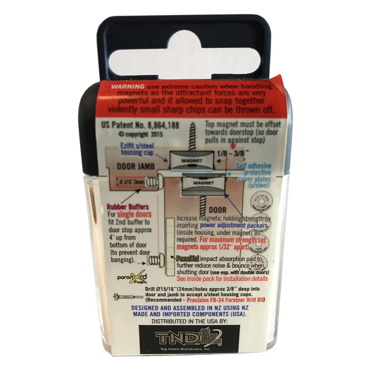 Precision Lock Precision Lock Concealed Magnetic Catch - PLS24PRO
