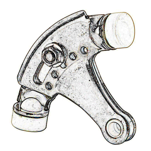 Ives by Schlage Satin Nickel (US15) Hinge Pin Door Stop 69