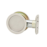 Kwikset Satin Nickel Passsage Round Pocket Door Lock