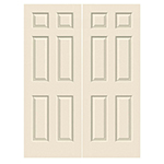 1-3/8" x 3/8 x 6/8 (44" x 80") Hollow Core Colonist Molded Double Door Unit