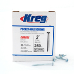 Kreg 2" Coarse Screws 250 Count - #SML-C2