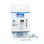 Kreg 1-1/4" Fine Screws 100 Count - #SML-F125