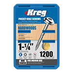 Kreg 1-1/4" Fine Screws 1,000 Count - #SML-F125