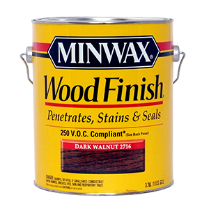 Minwax Wood Finish VOC Penetrating Stain 1 gal. Dark Walnut