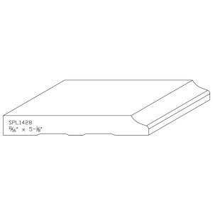 0.688&quot; x 5-1/8&quot; CHERRY CUSTOM CASING - SPECIAL ORDER, NON-RETURNABLE