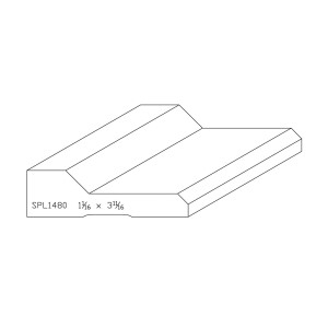 1.062&quot; x 3-11/16&quot; CHERRY CUSTOM CASING - SPECIAL ORDER, NON-RETURNABLE