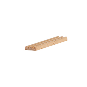 1/4&quot; x 3/4&quot; Pine Fluted Screen Bead