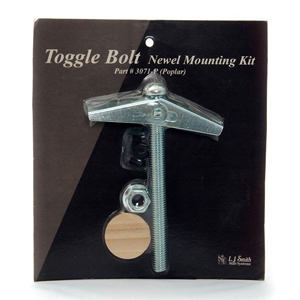 L.J. Smith Toggle Bolt Newel Mounting Kit