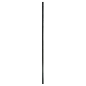 L.J.Smith 1/2&quot; Hollow Iron Square Baluster LIH-HOLPLA44, Silver Vein