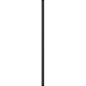 1/2&quot; x 1-1/2&quot; x 44&quot; L.J. Smith Hollow Iron Baluster in Low Sheen Black