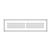 Ash 2-1/4" x 12" Hardwood Register Grill