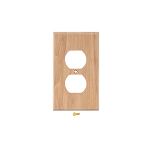 Hickory Receptacle Cover Plate - SP1000