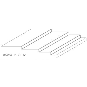 1&quot; x 4-3/4&quot; CHERRY CUSTOM Miscellaneous Moulding - SPECIAL ORDER, NON-RETURNABLE