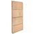 3/4" x 6-3/4" Quarter Sawn Red Oak Ship Lap Interior Siding - B612