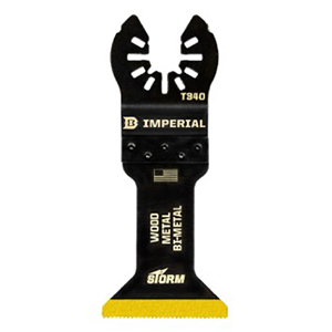 Imperial Blades One Fit 1-3/4&quot; Universal BM TiN STORM Blade 1 Pack