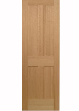 Interior Doors - Qtr. Sawn Red Oak Shaker