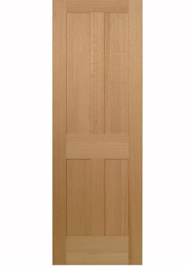 Interior Doors - Qtr. Sawn Red Oak Shaker