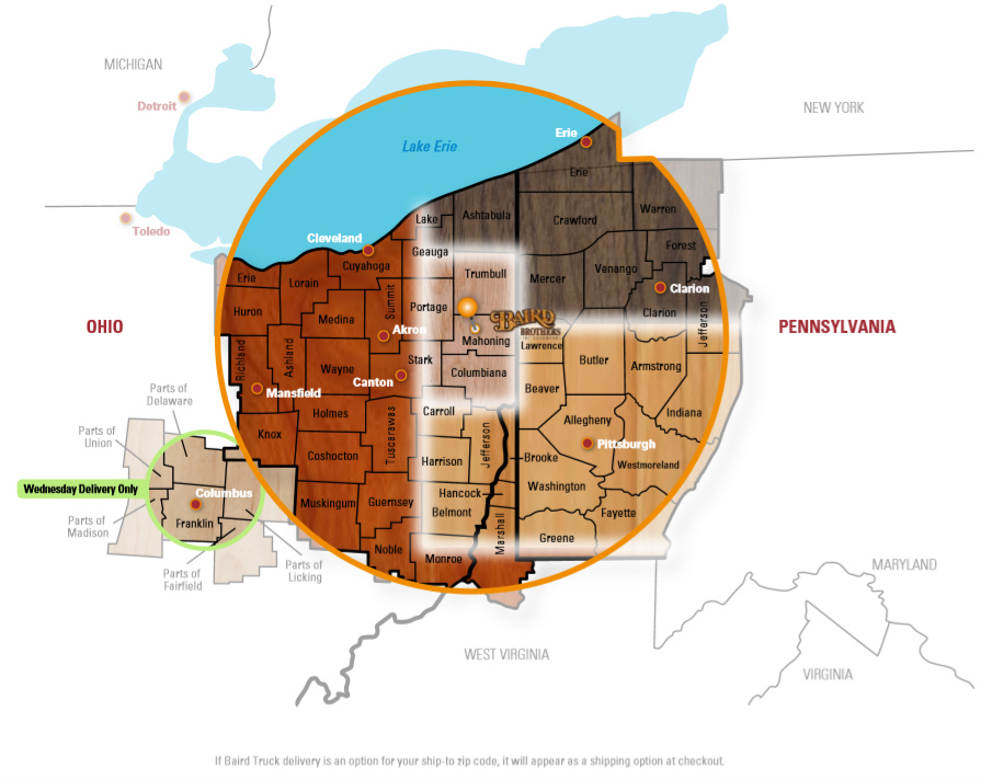 Baird Truck Delivery Area
