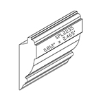 0.812" x 2.465" F/J Primed Poplar Custom Baseboard - SPL2235
